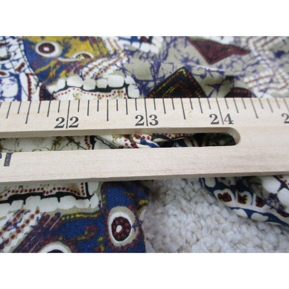 VINTAGE The Territory Ahead Shirt Men Small All Over Graphic Print Button Up USA - Picture 8 of 11